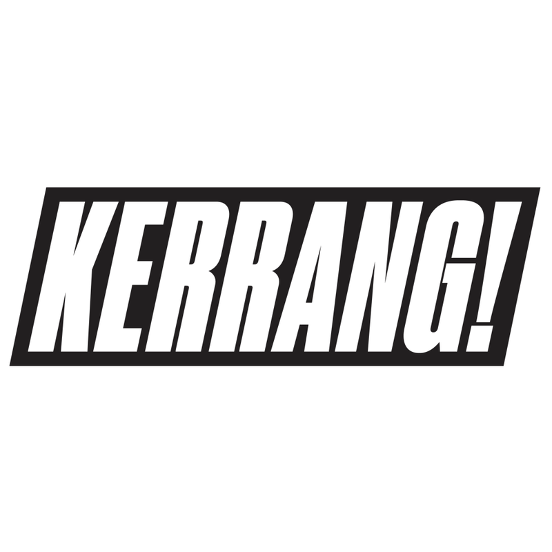 The logo for Kerrang! music magazine.