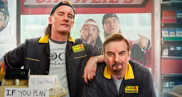 Jeff Anderson and Brian O'Hallaran in Clerks 3.
