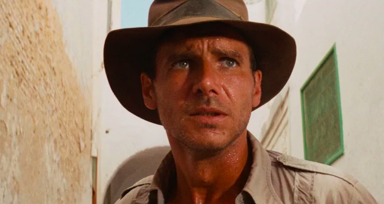 Indiana Jones in Raiders of the Lost Ark.